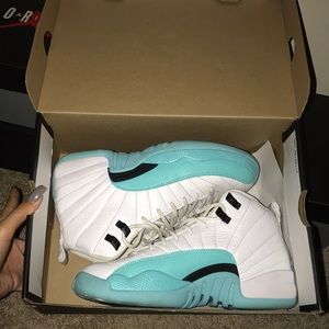 Teal air Jordan 12